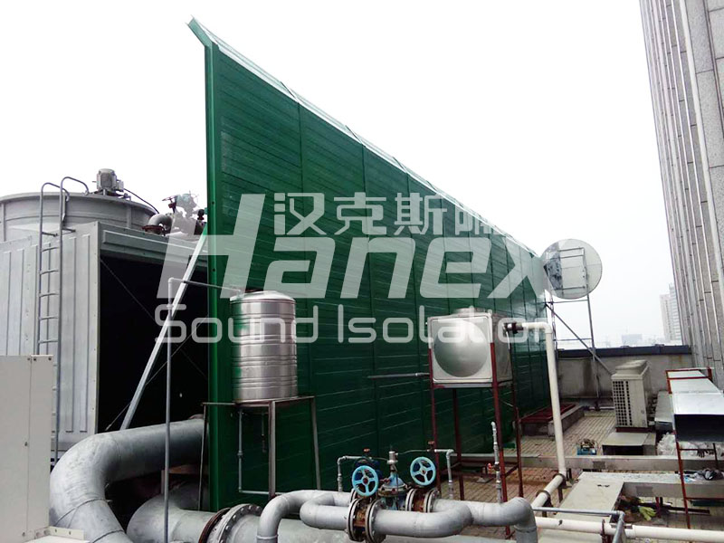 東海開發太古1期新華都生活廣場7樓冷卻塔噪音處理案例