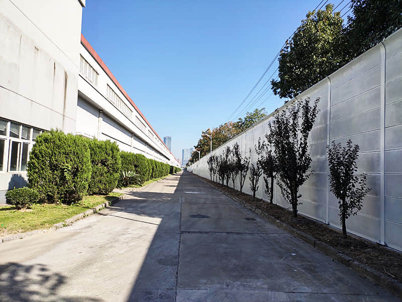 華孚上虞紡廠廠界噪音治理項目竣工效果 華孚上虞紡廠廠界噪音治理項目竣工效果